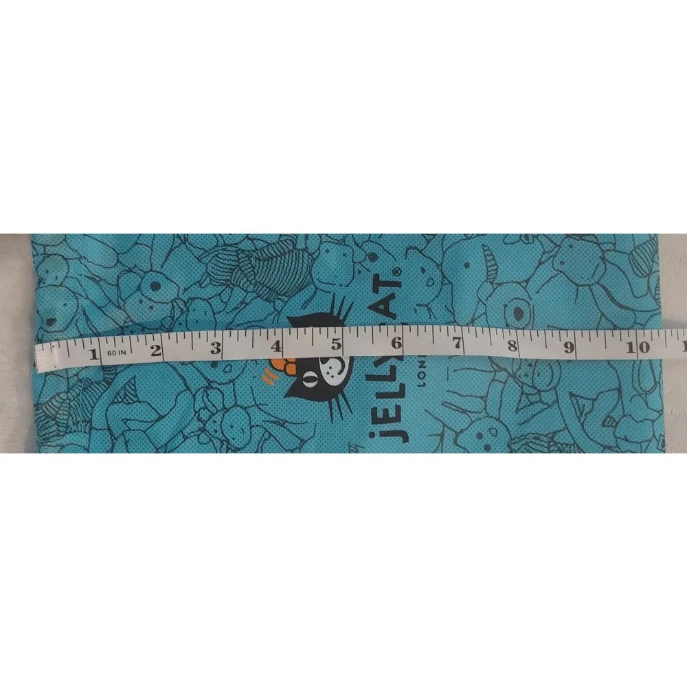 Jellycat London Blue Drawstring Dust Bags Pouch 11×15 &‎ 7.5×10.5 Lot of 2 New